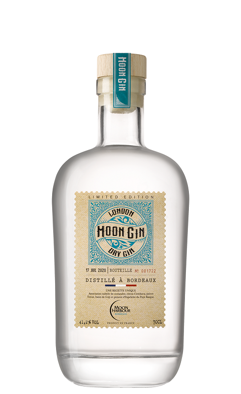 Moon Harbour Gin 70cl Crd