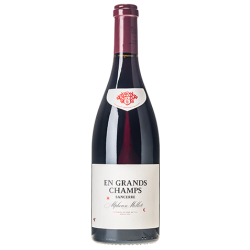 Photographie d'une bouteille de vin rouge Mellot En Grand Champs 2019 Sancerre Rge Bio 75cl Crd