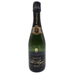 Photographie d'une bouteille de Pol Roger Brut Vintage 2016 Champagne Blc 75cl Crd