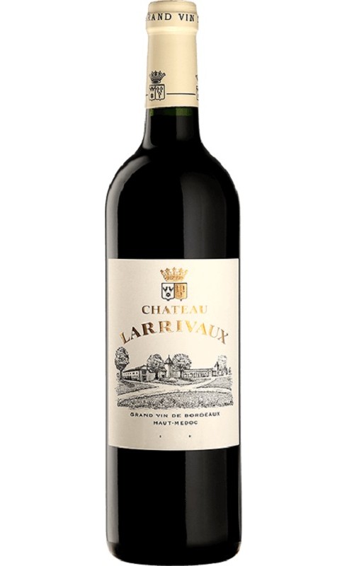 Cht Larrivaux 2017 Ht-Medoc Rge 75cl Crd