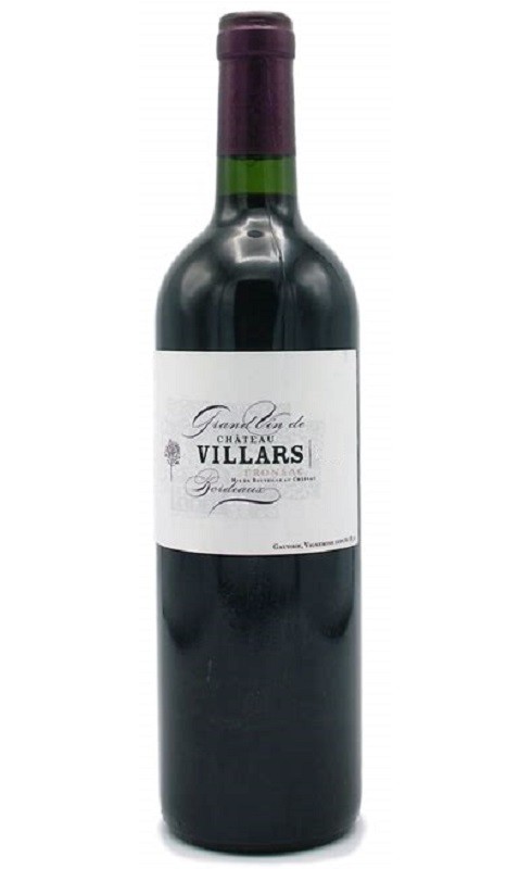 Cht Villars 2016 Fronsac Rge 75cl Crd