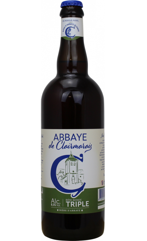 Abbaye De Clairmarais Triple 8 5 75cl Crd