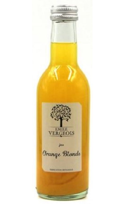 Emile Vergeois Pur Jus D Orange Blonde 25cl