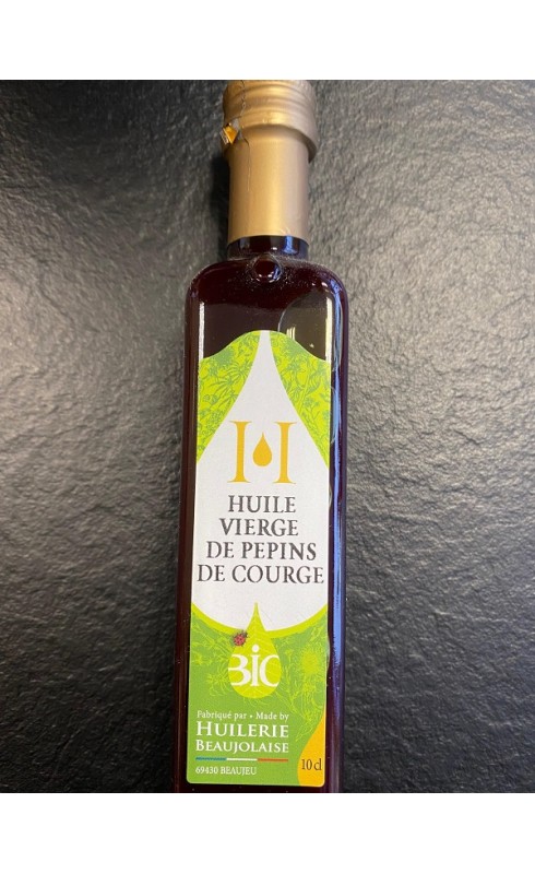 L Huilerie Beaujolaise - Huile Vierge Pepins De Courge 10 Cl