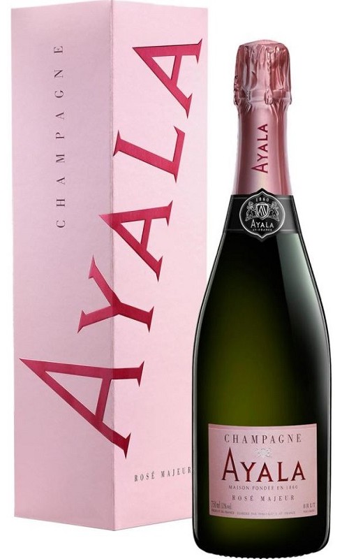 Ayala Brut Majeur Etui Champagne Rose 75cl Crd