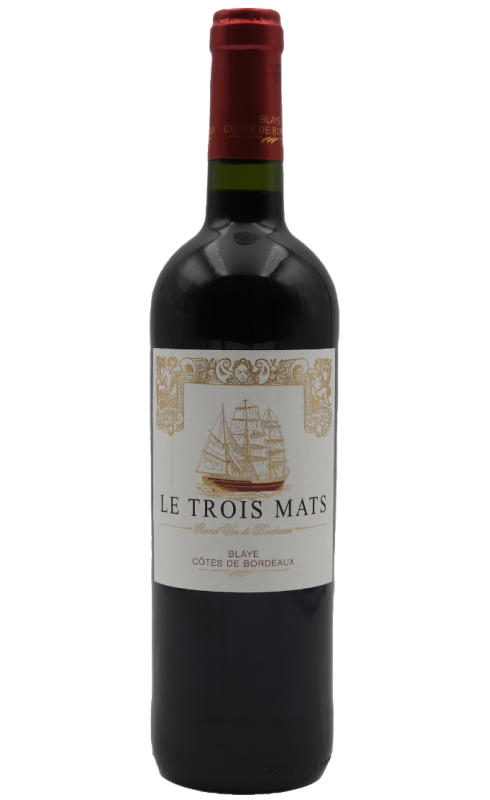 Cht Terrier Le Trois Mats 2018 Blaye Cdbdx Rge 75cl Crd