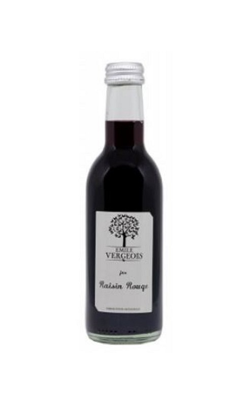 Emile Vergeois Pur Jus Raisin Rouge 25cl