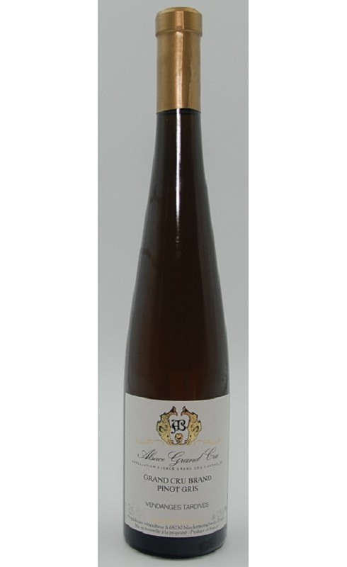 Boxler Brand Vendange Tardive 2015 Pinot Gris Blc 50cl Crd