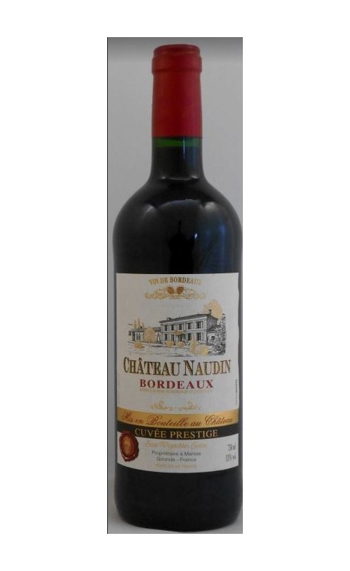 Cht Naudin Cuvee Prestige 2016 Bdx Rge 37 5cl Crd