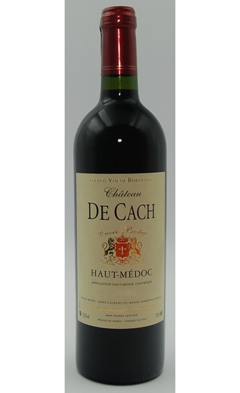 Cht De Cach Prestige 2012 Haut-Medoc Rge 75cl Crd