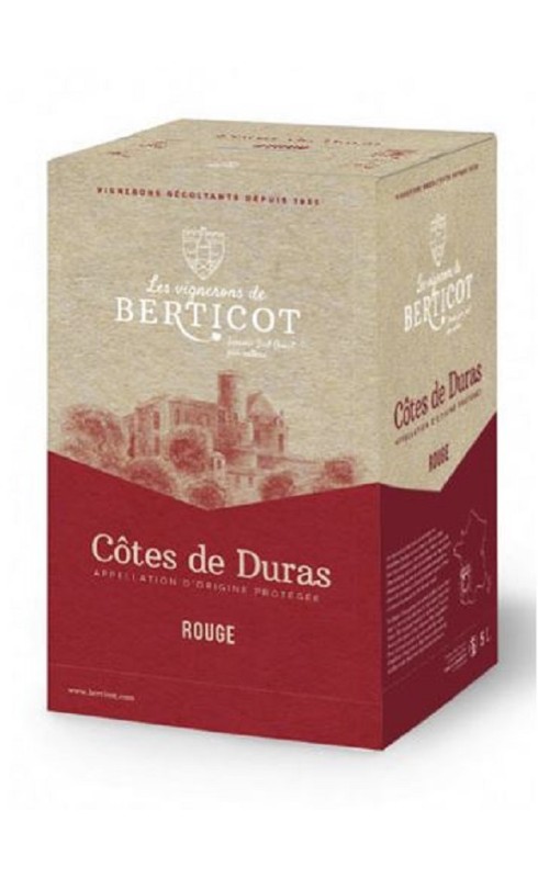 Berticot Vignerons De Berticot Cdduras Rge Bib 5 L Crd