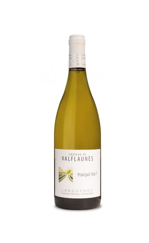 Valflaunes Pourquoi Pas  2019 Languedoc Blc 75cl Crd