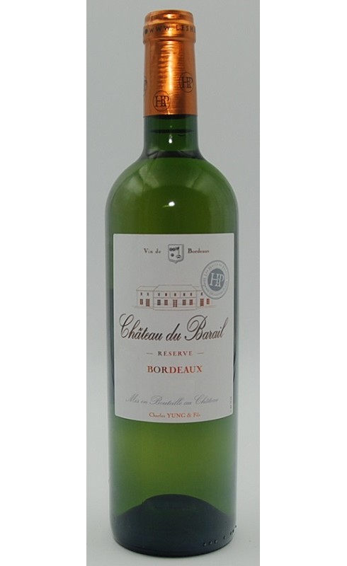 Hts De Palette Cht Du Barail 2022 Bdx Blc 75cl Crd