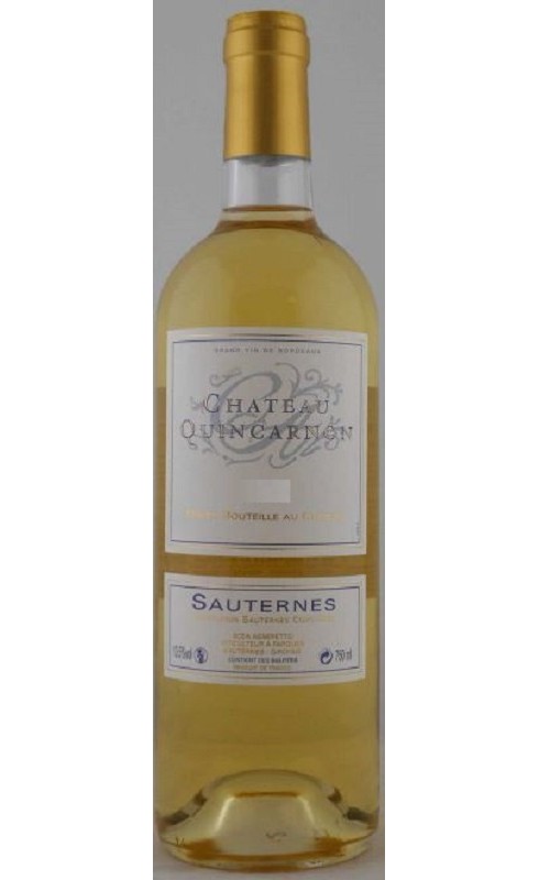 Cht Quincarnon 2016 Sauternes Blc 37 5 Cl Crd