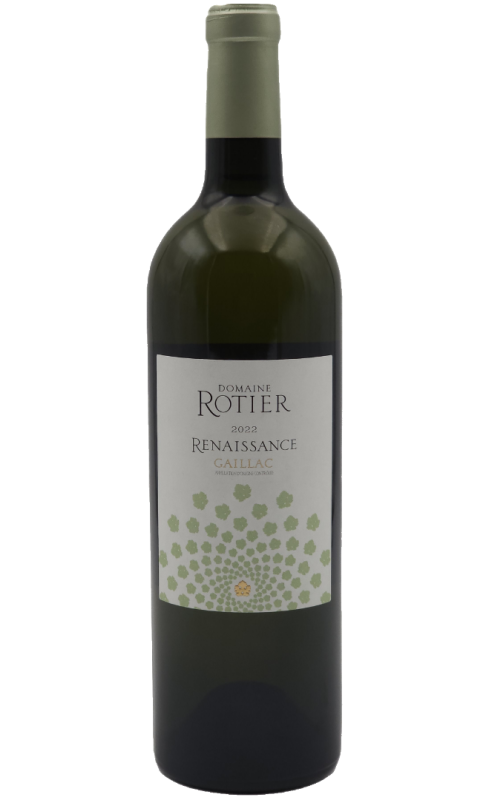 Rotier Renaissance 2022 Gaillac Blc Bio 75cl Crd