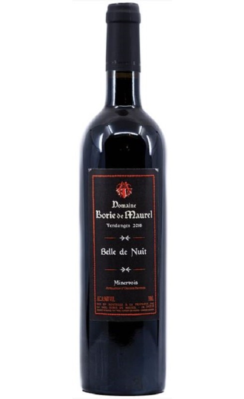 Borie Belle De Nuit 2022 Minervois Rge Bio 75cl Crd