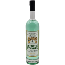 Jacoulot - Liqueur Menthe Poivree 21 70cl Crd