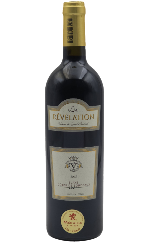 Lafon Revelation Grand Barrail 2015 Blaye Rge 75cl Crd