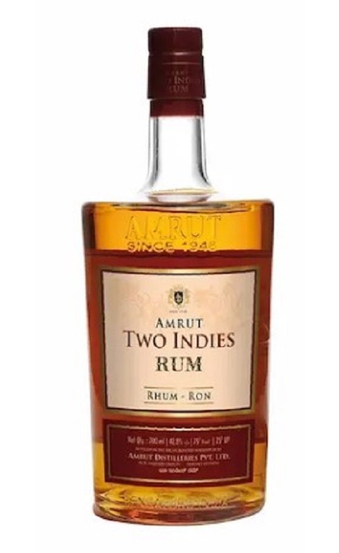 Amrut Two Indies Rum 70cl Crd