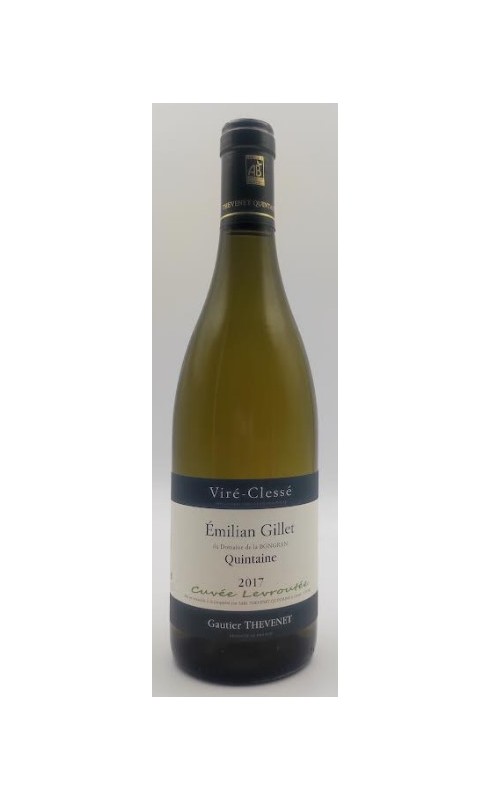 Thevenet Emilian Gillet Levroutee 2017 Blc 75cl Crd