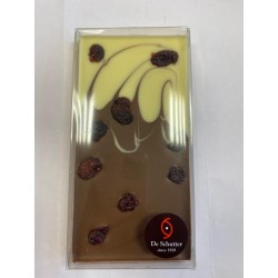 Maison Chuques Plaquette Chocolat Lait Blc Fruit Sec 100g