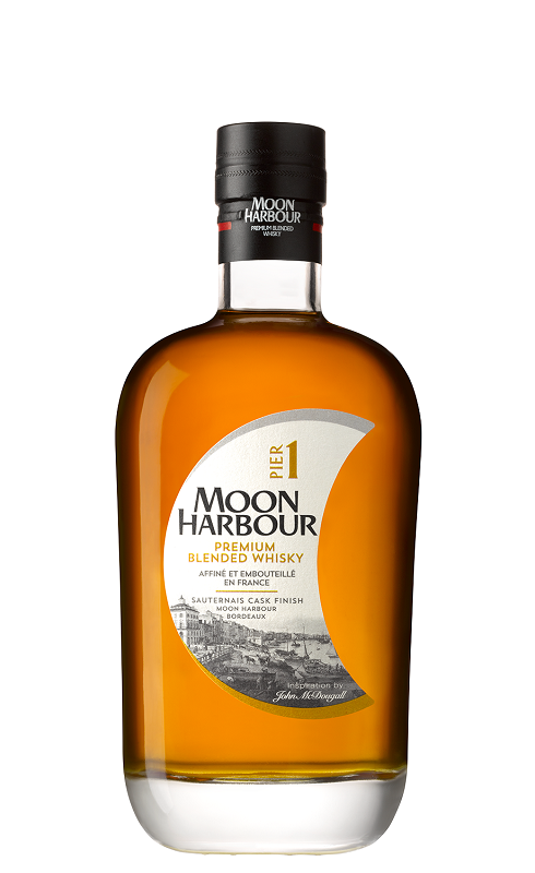 Moon Harbour Pier1 Premium Blended Whisky 70cl Crd