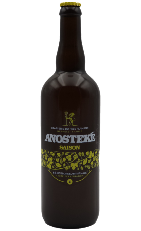 Brasserie Du Pays Flamand Anosteke Saison 6 75cl Crd