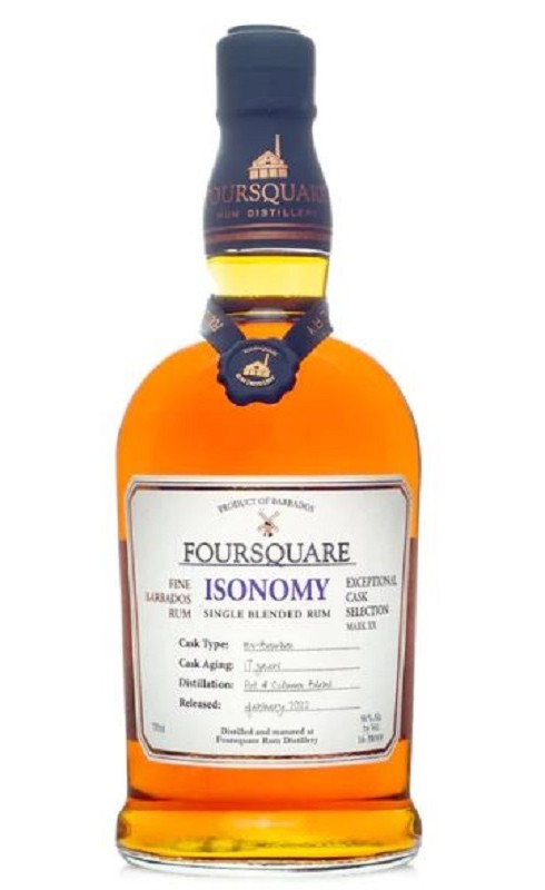 Foursquare Rum Isonomy 17ans 70cl Crd