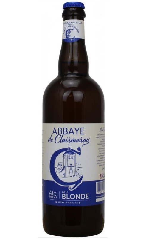 Abbaye De Clairmarais Simple Bleu Blonde 4 75cl Crd