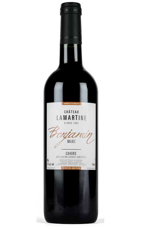 Lamartine Benjamin De Lamartine 2016 Cahors Rge 75cl Crd