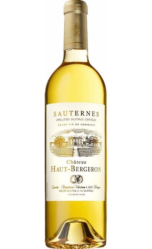 Cht Haut Bergeron 2016 Sauternes Blc 75cl Crd