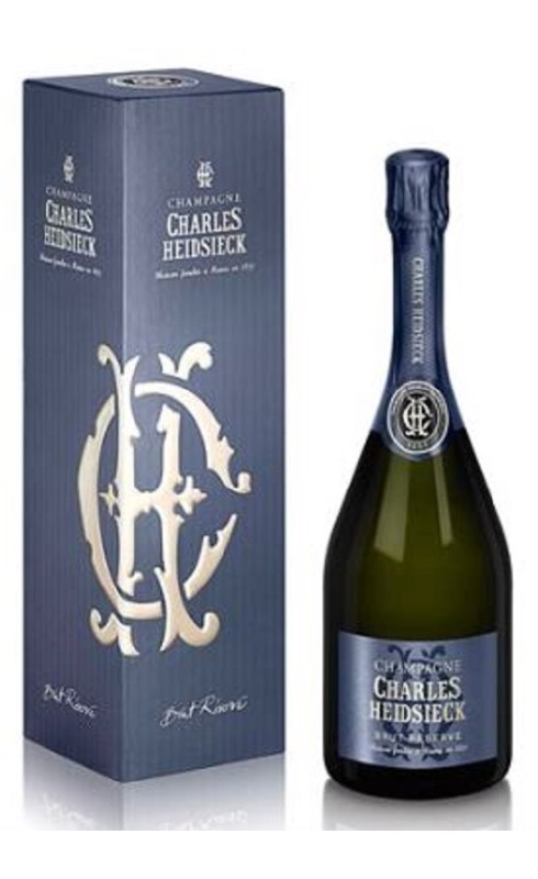 C Heidsieck Brut Reserve Champagne Blc 75cl Crd - Etui