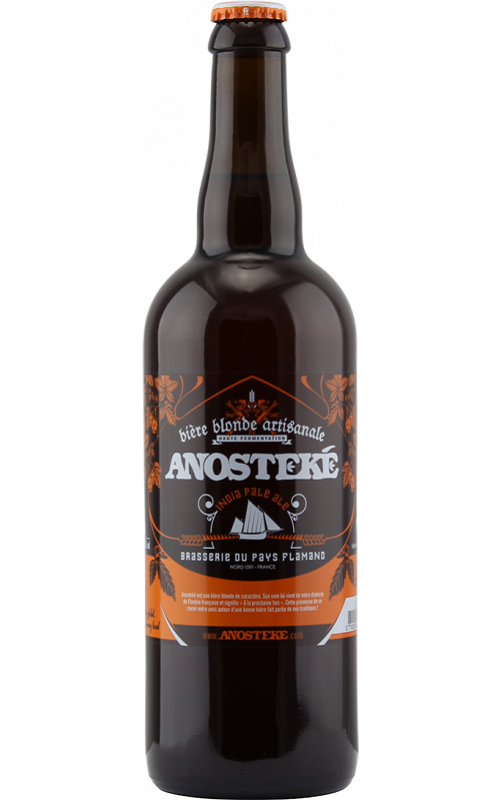 Brasserie Du Pays Flamand Anosteke Ipa 6 75cl Crd