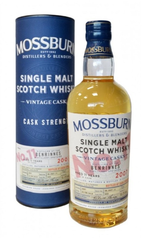 Mossburn N 11 Benrinnes 11 Ans 70cl Crd