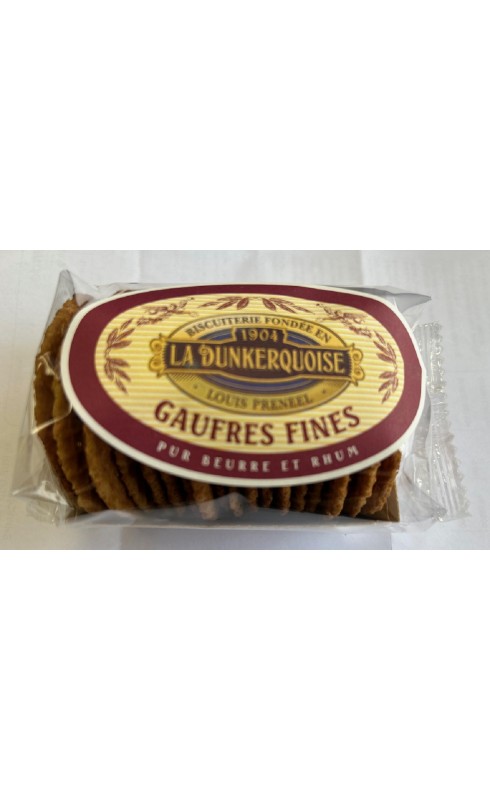 Maison Chuques Gaufres Fines Flamandes Panier Carton 175g