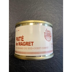 Fiers De Nos Terres Pate De Magret De Canard Confit 70g