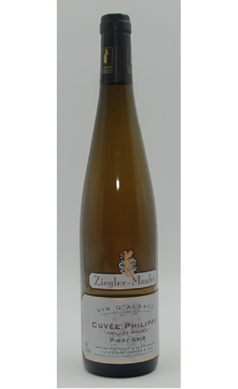 Ziegler Cuvee Philippe 2015 Pinot Gris Blc 75cl Crd