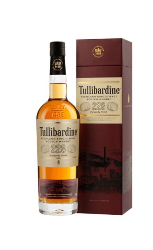 Tullibardine 228 Burgundy Finish 70cl Crd