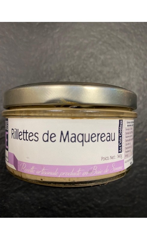 Au Coin Gouteux Rillettes De Maquereaux 140g