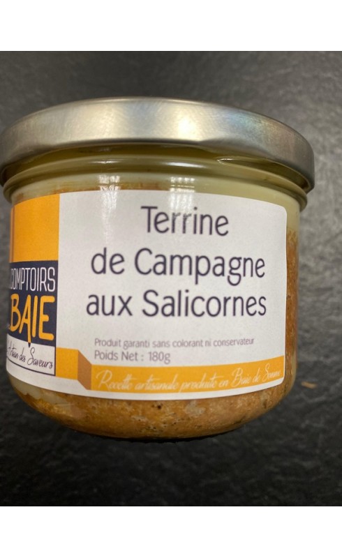 Au Coin Gouteux Terrine De Campagne Aux Salicornes 180g