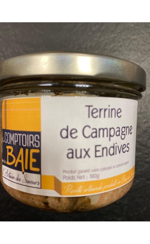 Au Coin Gouteux Terrine De Campagne Aux Endives 180g