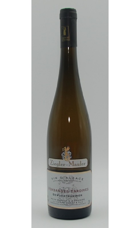 Ziegler Gewurtaminer Vendanges Tardives 2018 Blc 37 5cl Crd