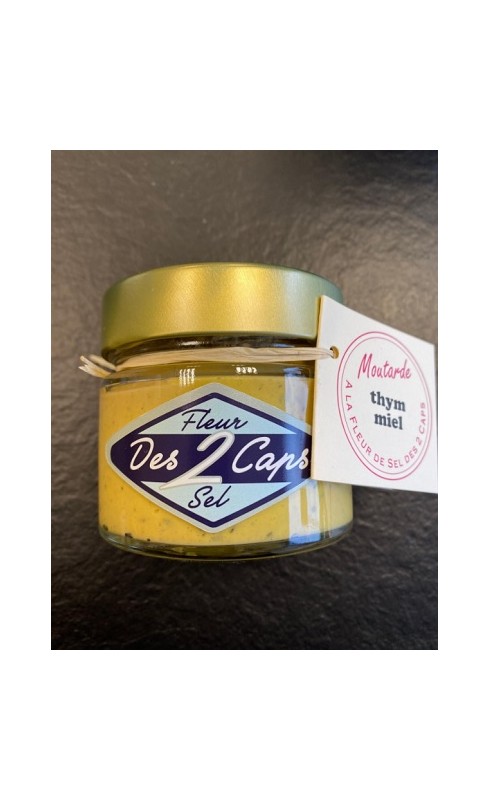 Fleur Des 2 Caps Moutarde Thym Miel 150g