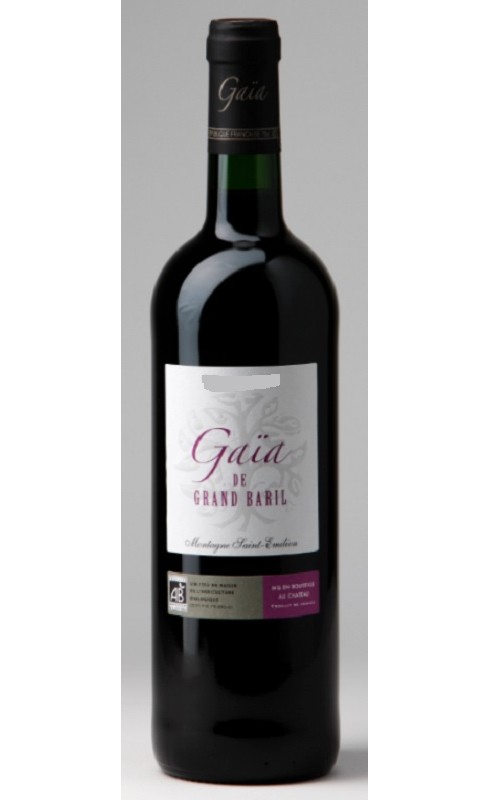 Cht Gaia De Gd Baril 2018 Mont St-Emilion Rge Bio 75cl Crd