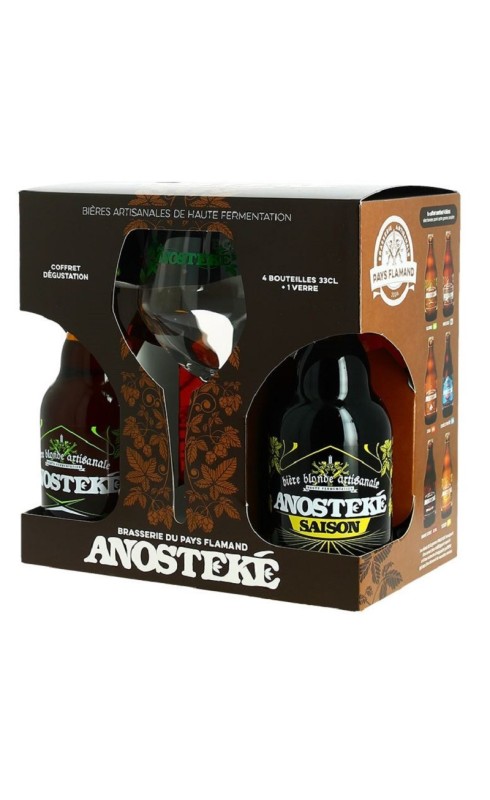 Coffret Anosteke 4x33 Cl  1 Verre