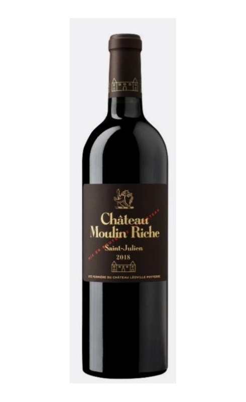 Cht Moulin Riche 2018 St-Julien Rge 75cl Crd