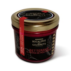 Bocalerie Des Gourmets Betterave Grains De Moutarde 110g