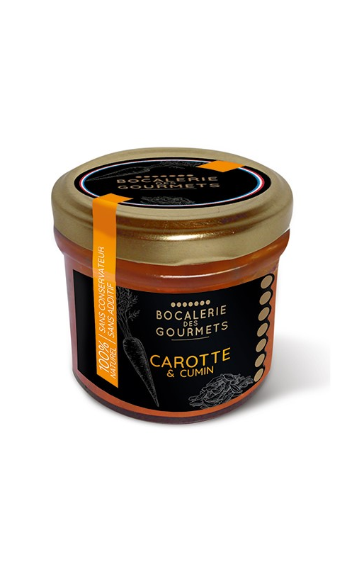 Bocalerie Des Gourmets Carotte Cumin 110g