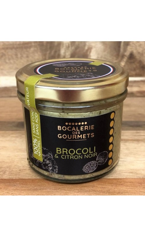 Bocalerie Des Gourmets Brocoli Citron Noir 110g