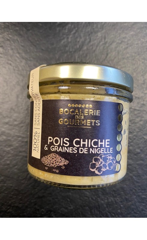 Bocalerie Des Gourmets Pois Chiche Graines De Nigelle 100g